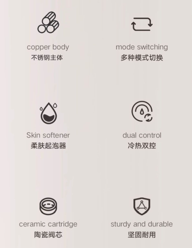 Hot & Cold Bathroom Basin Faucet | Stainless Steel Lavatory Sink Tap for Wash Basin