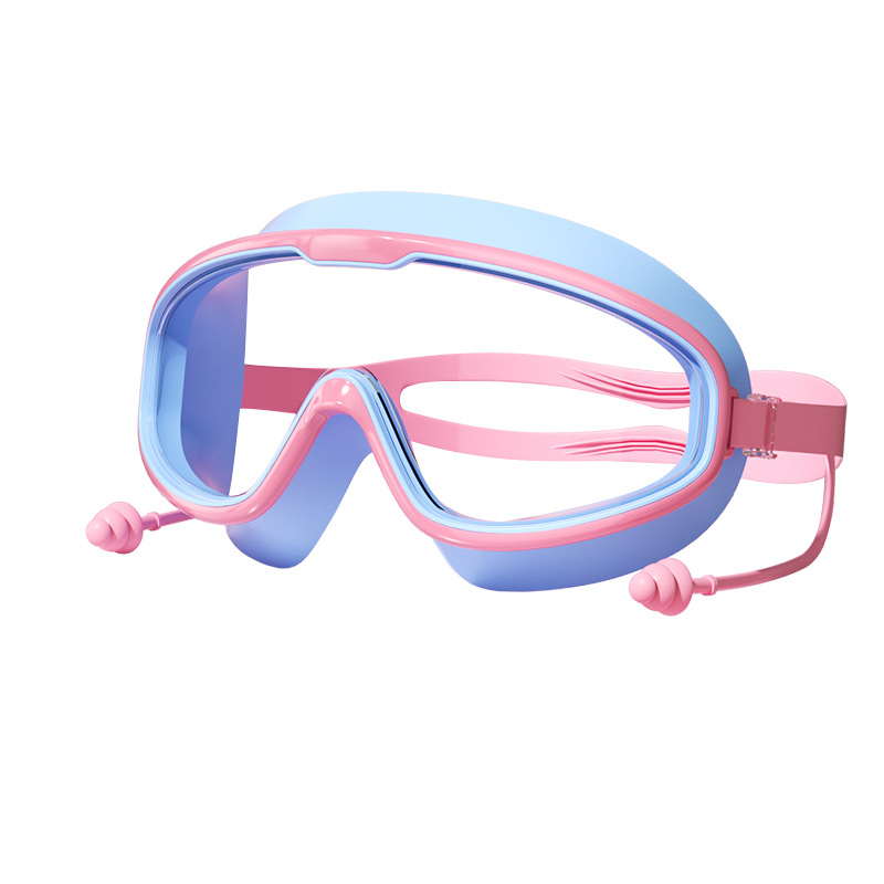 Professional Anti-Fog Swim Goggles for Adults & Kids – Waterproof HD Wide-View Swimming Eyewear