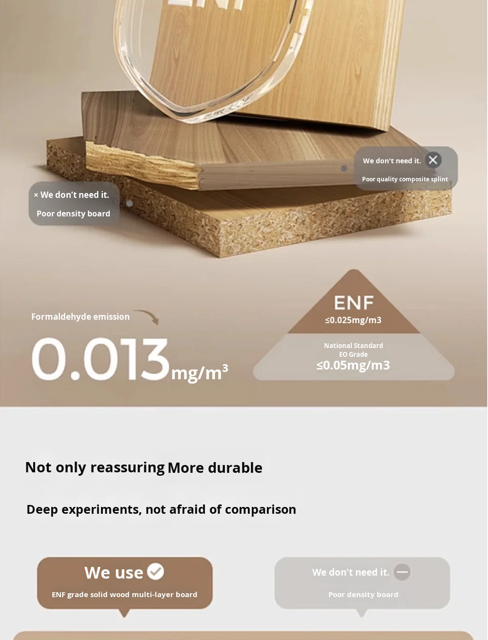 High-Quality Wood-Grain Bedside Table，Nightstand