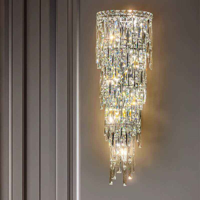 Modern Luxury Crystal Wall Lamp