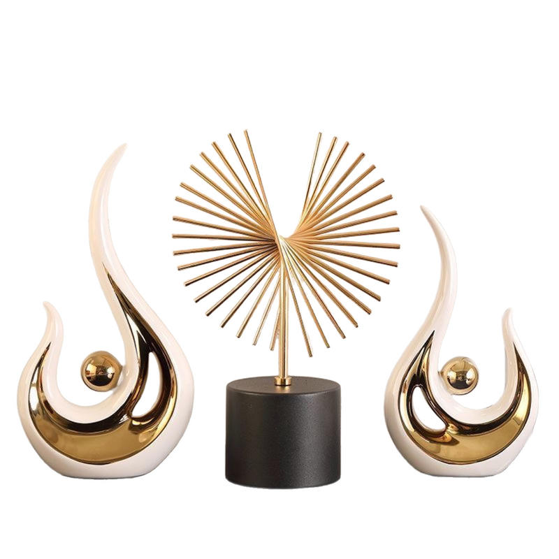 Light Luxury Modern Style Ceramic Wine Cabinet for Home Decoration