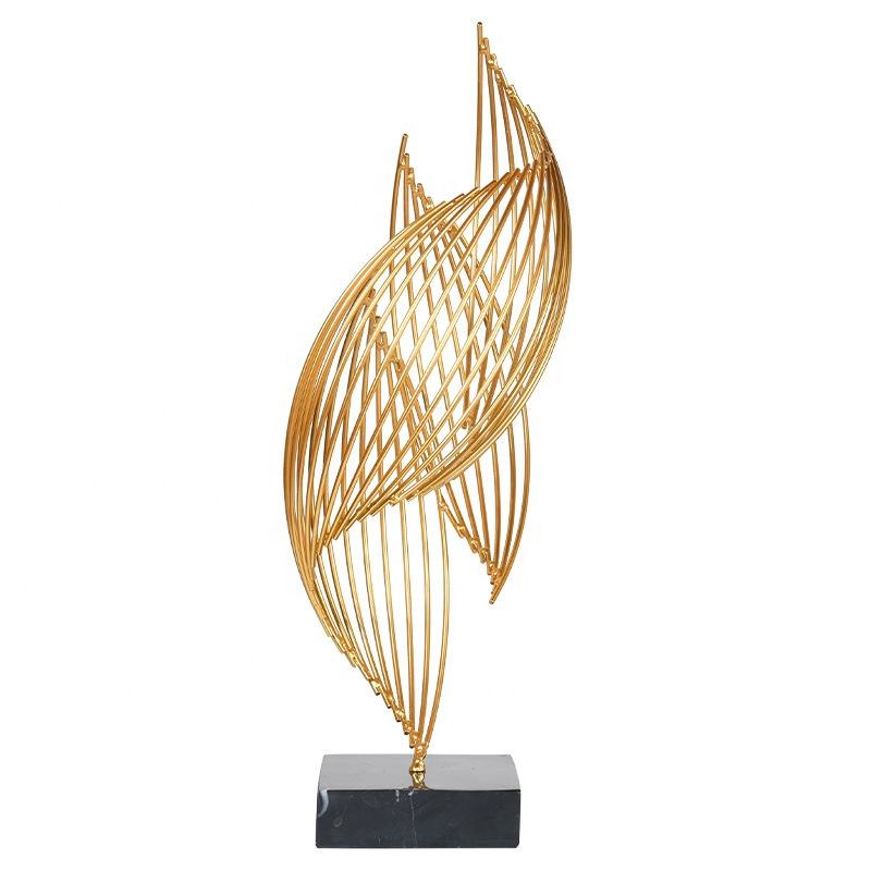 Light Luxury Metal Feng Shui Decor for Home