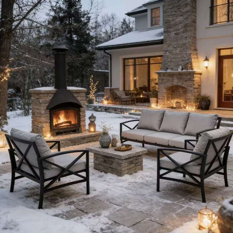 Outdoor sofa set