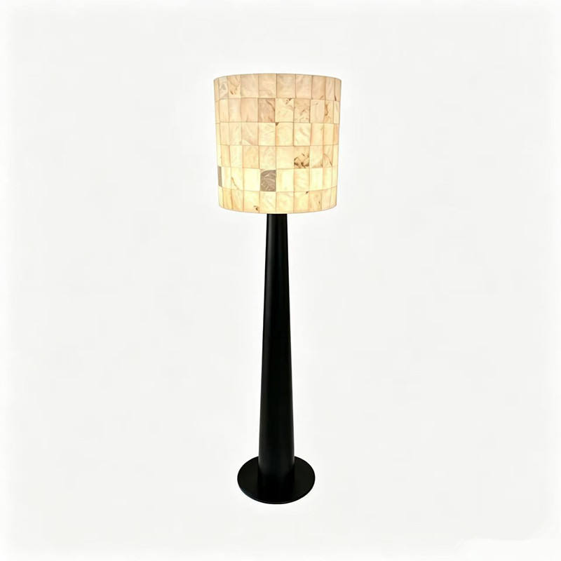 Spanish Natural Alabaster Floor Lamp, Suitable for Modern Living Rooms, Bedrooms, Studies, Hotels, Villas, and Showrooms.